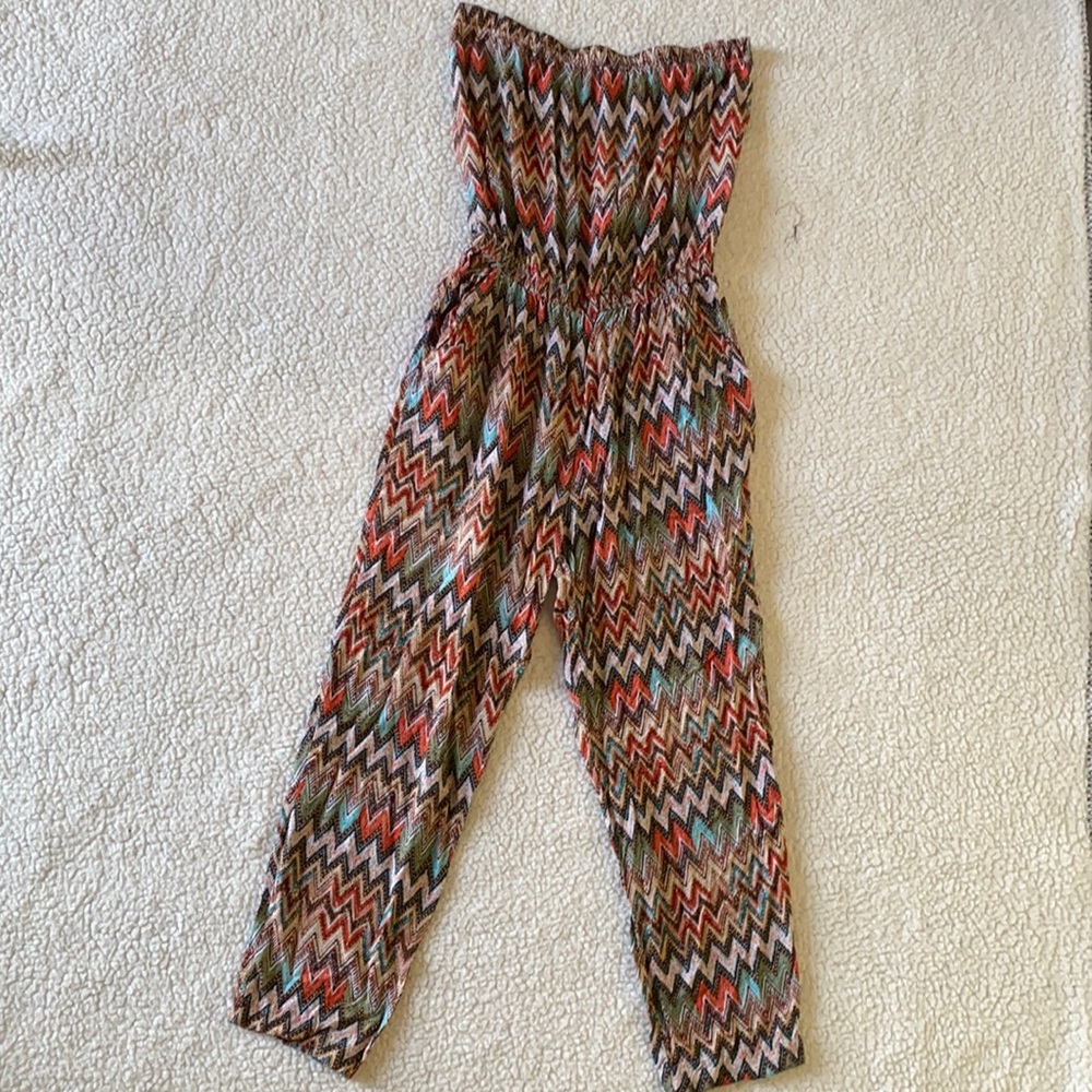 Toska strapless  jumpsuit size S